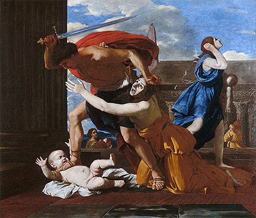 The Massacre of the Innocents, c.1625/26 | Nicolas Poussin
