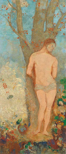 Saint Sebastian, c.1910/12 | Odilon Redon