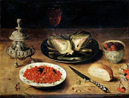 Still Life with an Artichoke | Osias Beert | Painting Reproduction