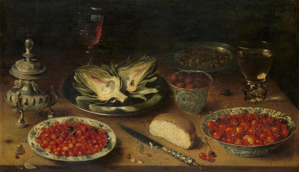 Still Life with Artichoke, c.1600/24 | Osias Beert
