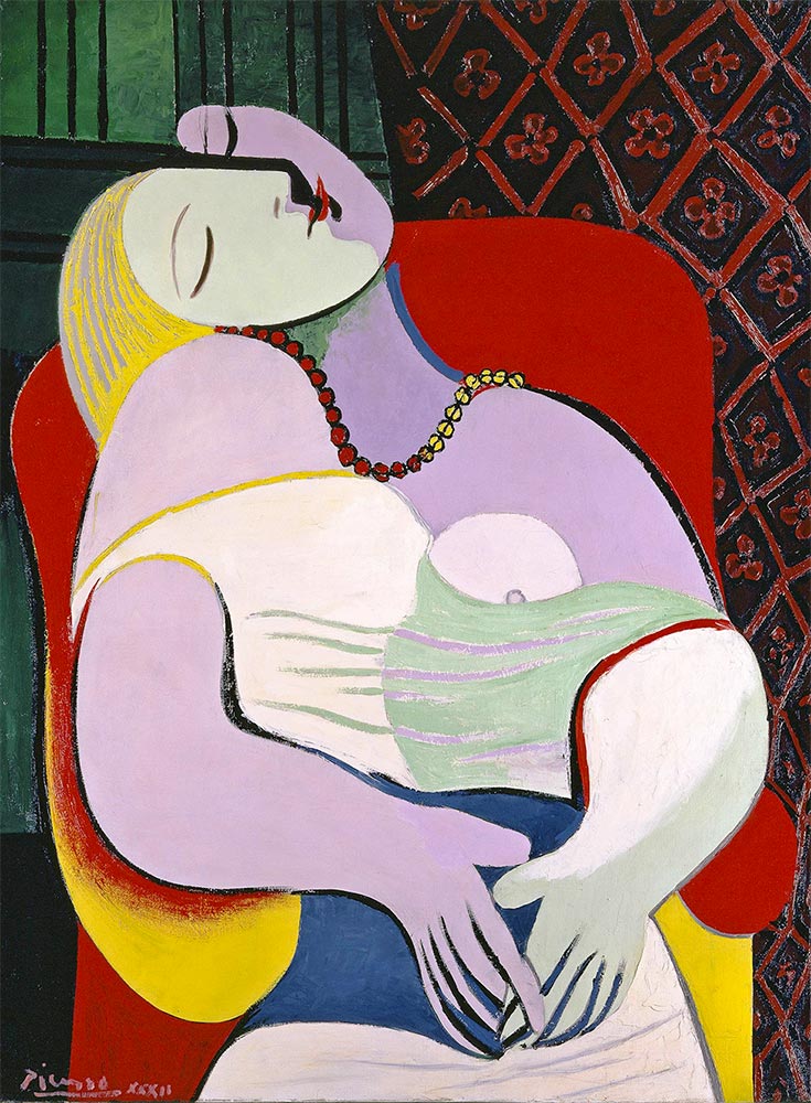 ピカソ(PICASSO)【アクロバットの女】、高級画集画、状態良好 じれる