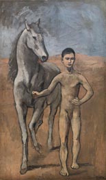 Junge mit Pferd, c.1905/06 von Picasso | Leinwand Kunstdruck