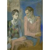 Acrobat and Young Harlequin | Picasso