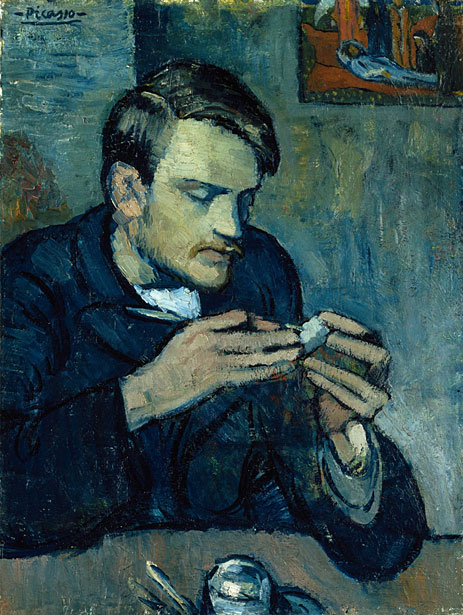 Portrait of Mateu Fernandez de Soto, 1901 | Picasso | Giclée Canvas Print