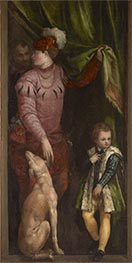 A Boy and a Page, c.1570/79 von Veronese | Leinwand Kunstdruck