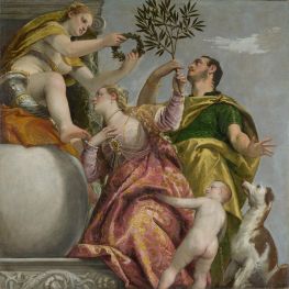 Glückliche Vereinigung | Veronese | Gemälde Reproduktion