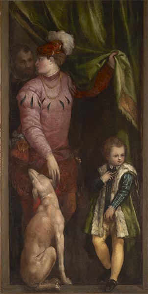 Veronese | A Boy and a Page, c.1570/79 | Giclée Canvas Print