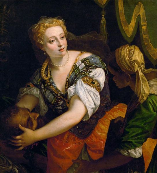 Veronese | Judith with the Head of Holofernes, c.1575/80 | Giclée Canvas Print