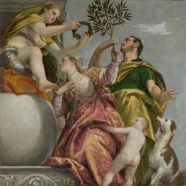 Glückliche Vereinigung, c.1575 | Veronese | Giclée Leinwand Kunstdruck