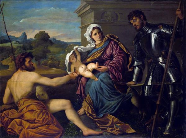 Heilige Konversation, c.1530/35 | Paris Bordone