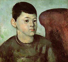 Portrait of Paul Cezanne, the Artist's Son | Cezanne | Gemälde Reproduktion