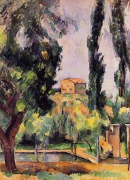 Cezanne | The Jas de Bouffan | Giclée Canvas Print