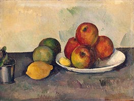Still Life with Apples, c.1890 by Cezanne | Canvas Print