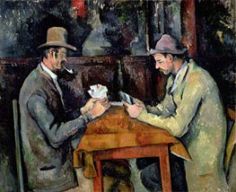 Cezanne | The Card Players | Giclée Canvas Print