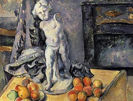 Still Life with Plaster Cupid, c.1894/95 by Cezanne | Canvas Print