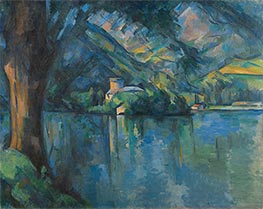Cezanne | The Lac d'Annecy | Giclée Canvas Print