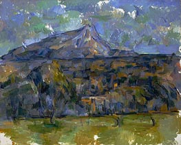 Cezanne | Mont Sainte-Victoire Seen from Les Lauves, c.1902/06 | Giclée Canvas Print