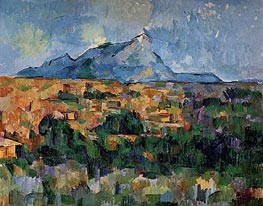 Mont Sainte-Victoire, c.1902/06 | Cezanne