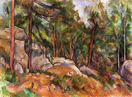 Cezanne | Forest Interior | Giclée Canvas Print