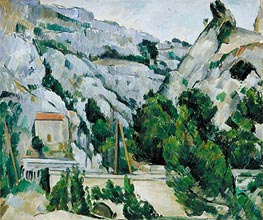 Cezanne | Viaduct at l'Estaque | Giclée Canvas Print