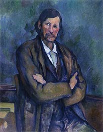 Cezanne | Man with Folded Arms | Giclée Canvas Print