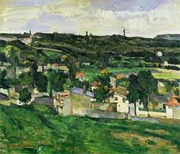 Cezanne | Near Auvers-sur-Oise, undated | Giclée Canvas Print