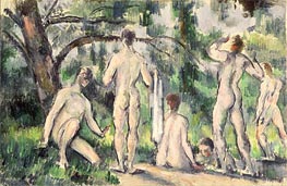 Cezanne | Study of Bathers, c.1895/98 | Giclée Canvas Print