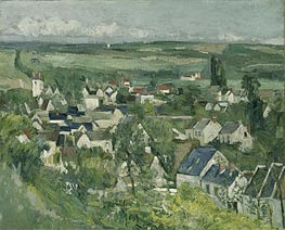 Cezanne | Auvers, Panoramic View | Giclée Canvas Print