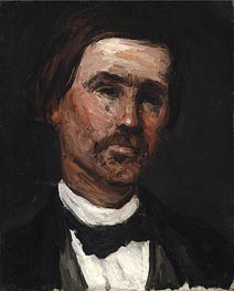 Head of a Man | Cezanne | Gemälde Reproduktion