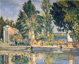 Cezanne | Jas de Bouffan, the Pool | Giclée Paper Print