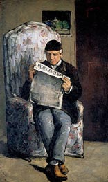 Cezanne | The Artist's Father, 1866 | Giclée Canvas Print