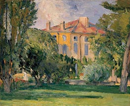 The House of the Jas de Bouffan | Cezanne | Giclée Canvas Print