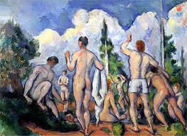 Cezanne | The Bathers, c.1890/92 | Giclée Canvas Print