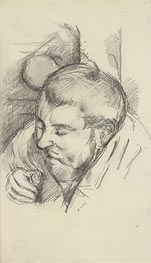 Cezanne | Portrait of a Man (Emile Zola) | Giclée Canvas Print