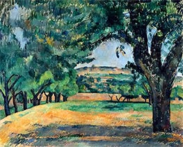 Cezanne | The Neighborhood of Jas de Bouffan, c.1885/87 | Giclée Canvas Print