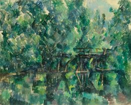 Bridge over the Pond | Cezanne | Painting Reproduction