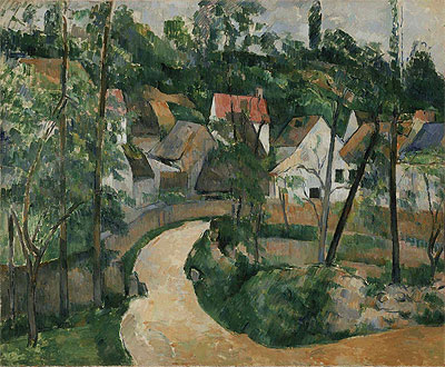 Cezanne | Turn in the Road, c.1881 | Giclée Canvas Print