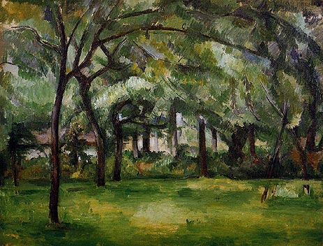 Farm in Normandy, Summer (Hattenville), 1882 | Cezanne | Giclée Leinwand Kunstdruck