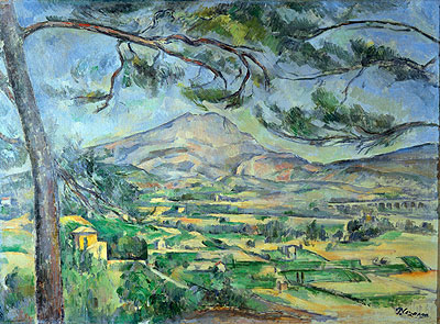 Mont Sainte-Victoire with Large Pine, c.1887 | Cezanne