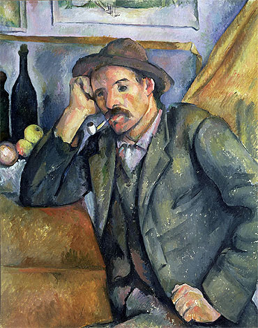 The Smoker, 1895 | Cezanne | Giclée Canvas Print