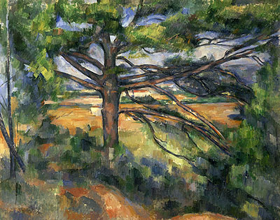 Cezanne | Great Pine near Aix, c.1895/97 | Giclée Canvas Print