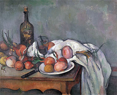 Cezanne | Still Life with Onions, c.1895 | Giclée Canvas Print