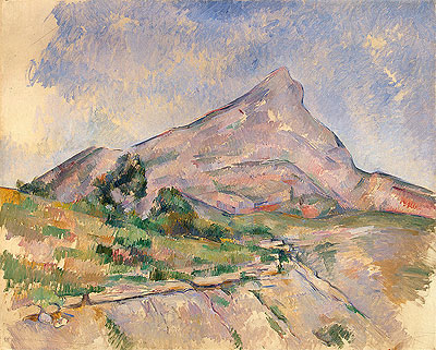 Mont Sainte-Victoire, c.1897/98 | Cezanne