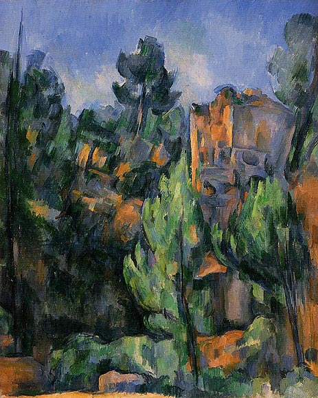 The Bibemus Quarry, c.1898 | Cezanne | Giclée Canvas Print