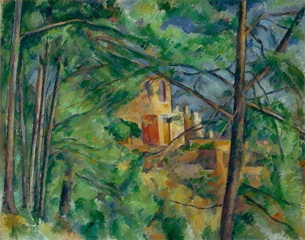 The Chateau Noir, c.1904 | Cezanne | Giclée Leinwand-Kunstdruck