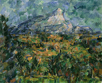 Cezanne | Mont Saint-Victoire, c.1904/05 | Giclée Canvas Print