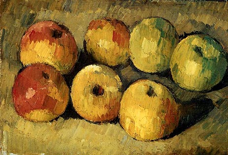 Apples, c.1877/78 | Cezanne | Giclée Leinwand Kunstdruck