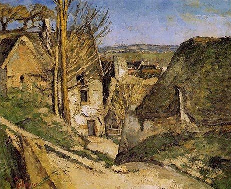 Cezanne | House of the Hanged Man, Auvers-sur-Oise, 1873 | Giclée Canvas Print