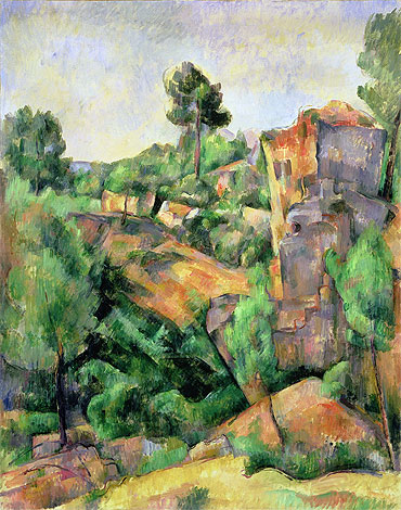 Bibemus Quarry (Carriere de Bibemus), 1898 | Cezanne