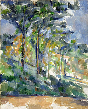 Landscape, c.1900 | Cezanne | Giclée Leinwand Kunstdruck